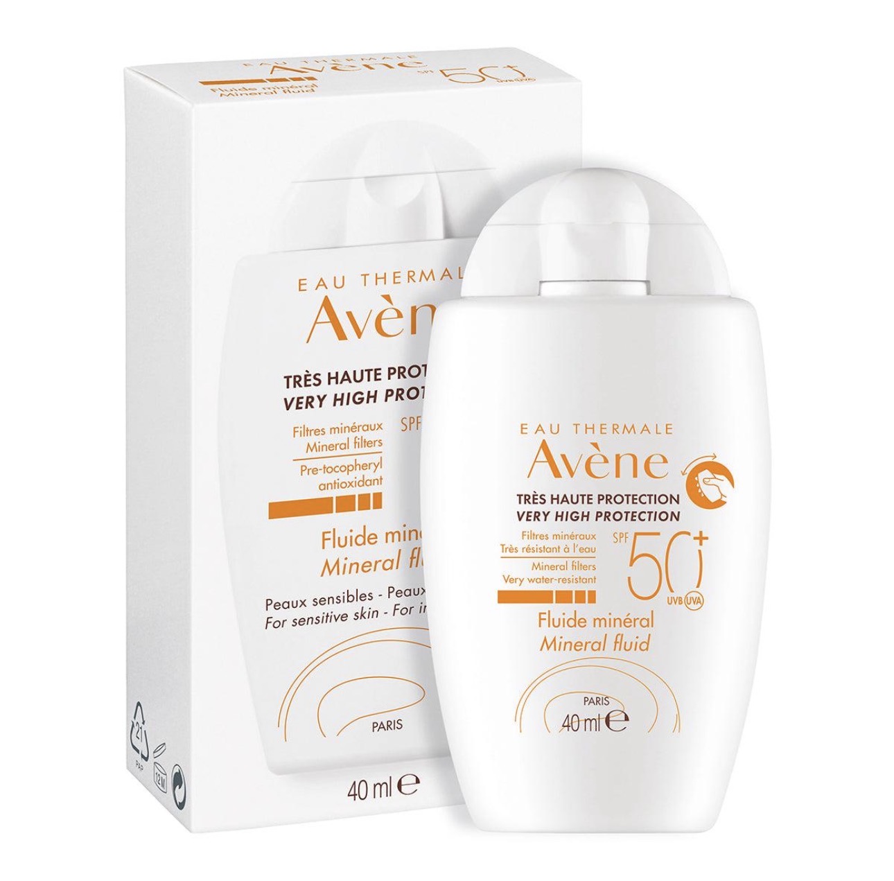 فلوئید مینرال ضدآفتاب اون SPF50+ – مناسب پوست حساس