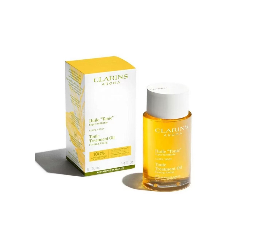 روغن درمانی تونیک بدن کلارنس آروما اورجینال Clarins Aroma Tonic Treatment Oil حجم ۳۰ میلی‌لیت